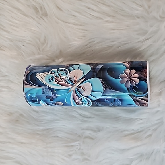 Butterflies tumbler - Picture 1 of 2
